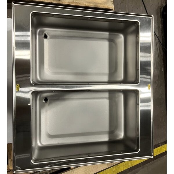 Scratch and Dent Vollrath 3639911 Modular Drop In Two Compartment Hot Food Well with Thermostatic Controls and Standard Drain - 120V, 2000W