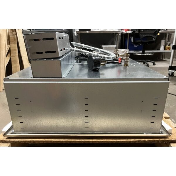 Scratch and Dent Vollrath 3639911 Modular Drop In Two Compartment Hot Food Well with Thermostatic Controls and Standard Drain - 120V, 2000W