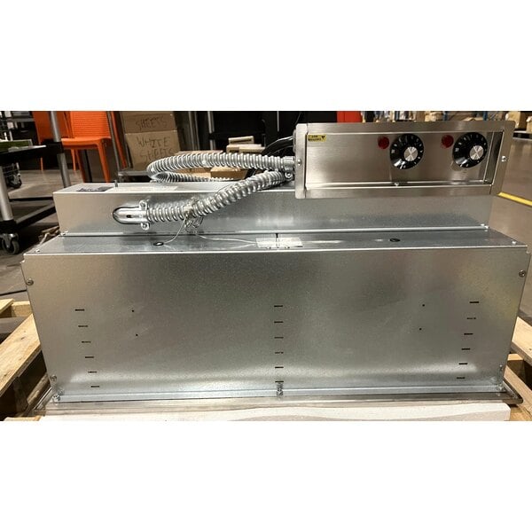 Scratch and Dent Vollrath 3639911 Modular Drop In Two Compartment Hot Food Well with Thermostatic Controls and Standard Drain - 120V, 2000W