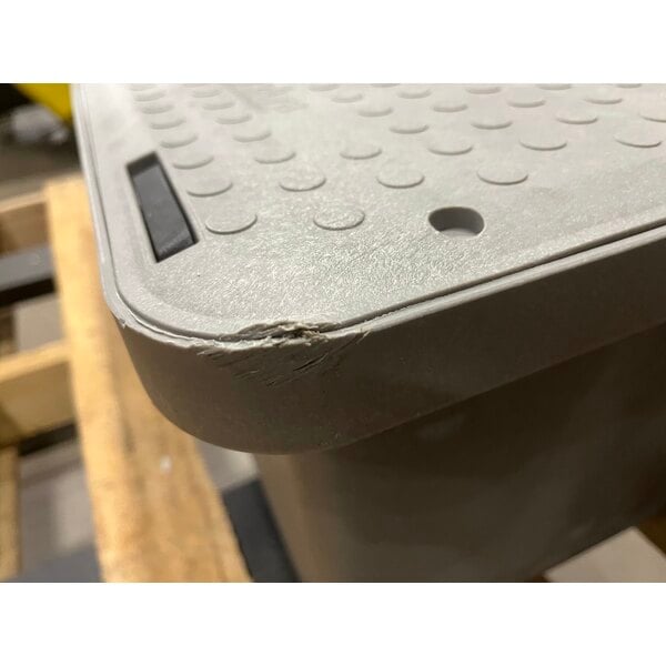 Scratch and Dent Endura 3925A02LO Lo-Pro 50 lb. 25 GPM Low Profile Grease Trap with 2" Hub