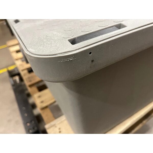 Scratch and Dent Endura 3925A02LO Lo-Pro 50 lb. 25 GPM Low Profile Grease Trap with 2" Hub