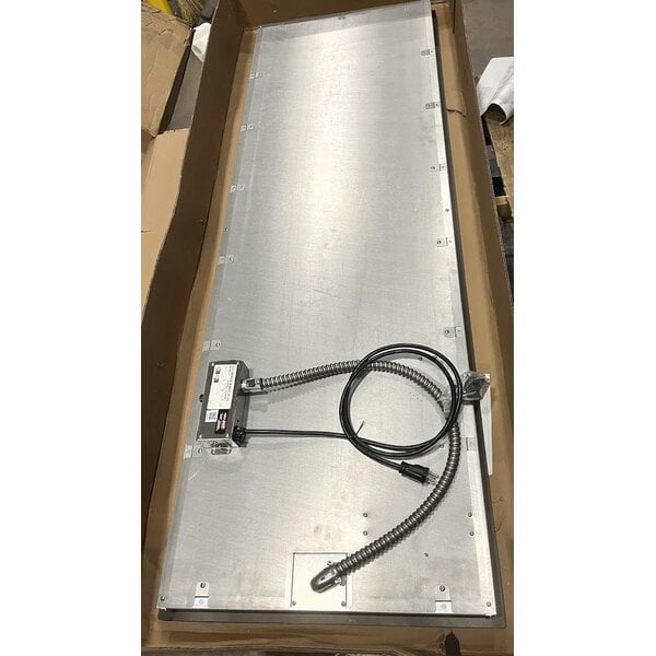 Scratch and Dent Hatco GRSBF-72-S Glo-Ray 73 1/2" x 25 1/2" Built In Heated Shelf Warmer with Flush Top - 1750W
