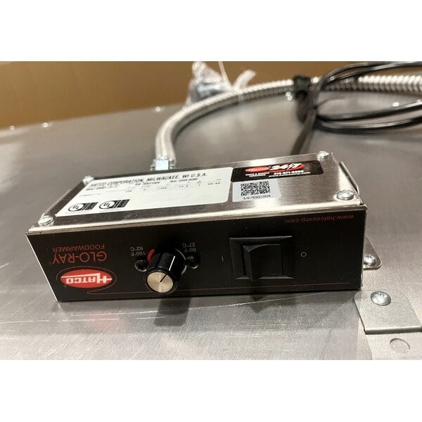 Scratch and Dent Hatco GRSBF-72-S Glo-Ray 73 1/2" x 25 1/2" Built In Heated Shelf Warmer with Flush Top - 1750W