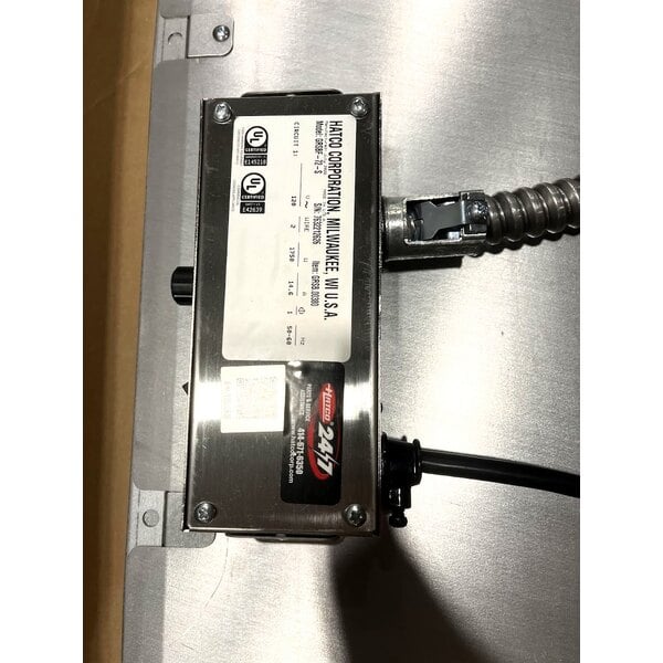 Scratch and Dent Hatco GRSBF-72-S Glo-Ray 73 1/2" x 25 1/2" Built In Heated Shelf Warmer with Flush Top - 1750W