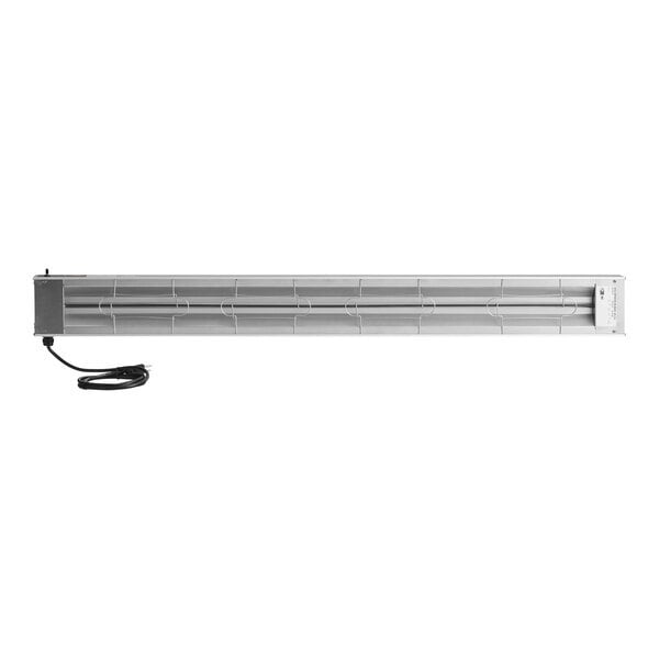 Scratch and Dent Hatco GRAH-60 60" Glo-Ray High Wattage Infrared Food Warmer with Toggle Controls, 6" Chains, and S-Hooks - 120V, 1,400W