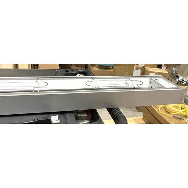 Scratch and Dent Hatco GRAH-60 60" Glo-Ray High Wattage Infrared Food Warmer with Toggle Controls, 6" Chains, and S-Hooks - 120V, 1,400W