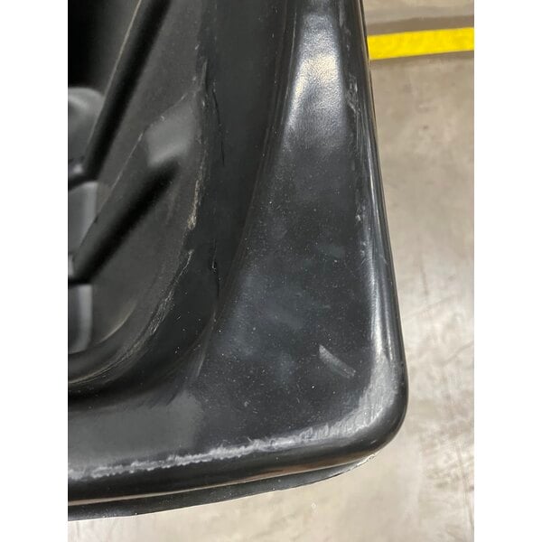 Scratch and Dent Rubbermaid® FG130500BLA BRUTE Black 0.5 Cubic Yard Standard-Duty Tilt Truck / Trash Cart (850 lb.)