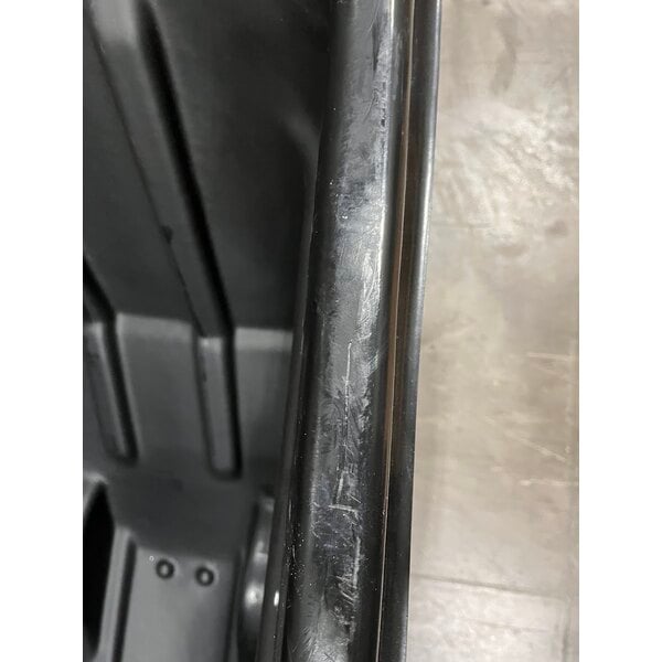 Scratch and Dent Rubbermaid® FG130500BLA BRUTE Black 0.5 Cubic Yard Standard-Duty Tilt Truck / Trash Cart (850 lb.)