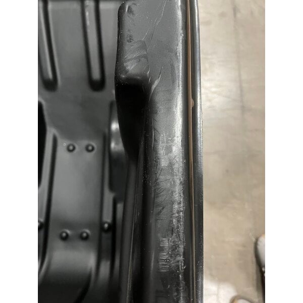 Scratch and Dent Rubbermaid® FG130500BLA BRUTE Black 0.5 Cubic Yard Standard-Duty Tilt Truck / Trash Cart (850 lb.)