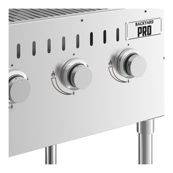 Scratch and Dent Backyard Pro LPG60 60" Stainless Steel Liquid Propane Outdoor Grill