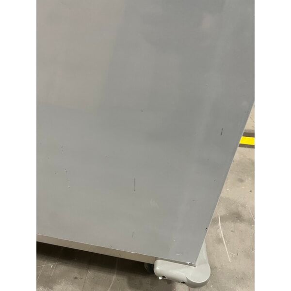 Scratch and Dent ServIt 32" Stainless Steel Flatware / Tray Cart with 18 Flatware Cylinder Capacity TSC-32