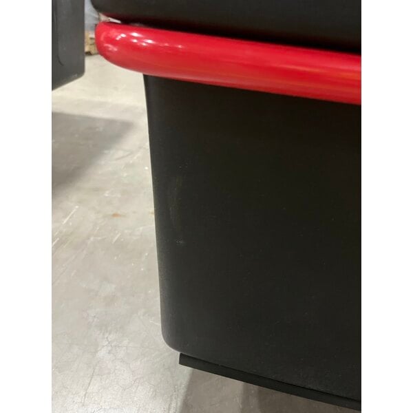 Scratch and Dent Rubbermaid® FG471200BLA Black 12 Cu. Ft. Utility Cube Truck (800 lb.)