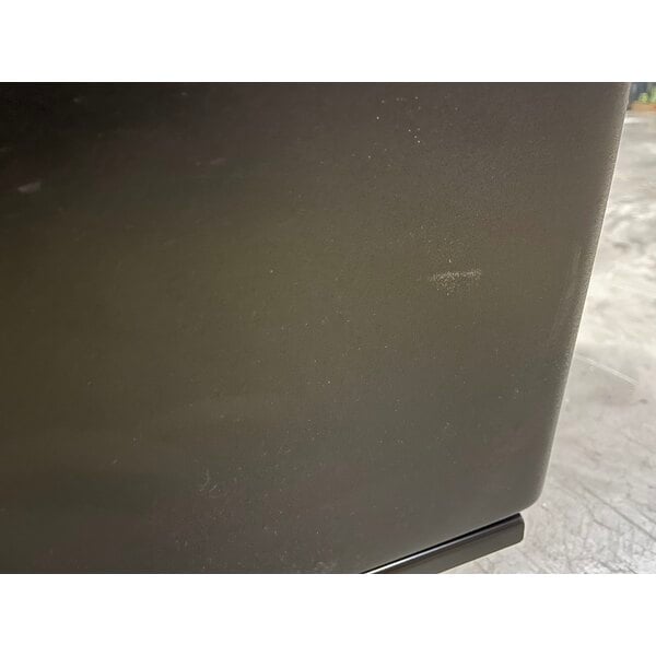 Scratch and Dent Rubbermaid® FG471200BLA Black 12 Cu. Ft. Utility Cube Truck (800 lb.)