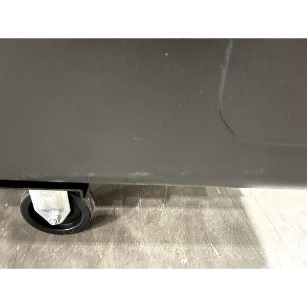 Scratch and Dent Rubbermaid® FG461200BLA Black 12 Cu. Ft. Bulk Cube Truck (400 lb.)