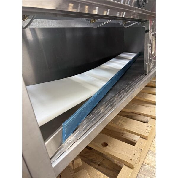 Scratch and Dent Eagle Group HT4CB-NG Spec Master Series Four Pan Open Well Natural Gas Hot Food Table with Sliding Doors - 14,000 BTU