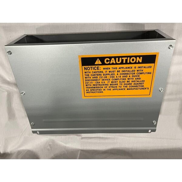 Scratch and Dent Avantco FF50 Natural Gas 50 lb. Stainless Steel Floor Fryer - 120,000 BTU