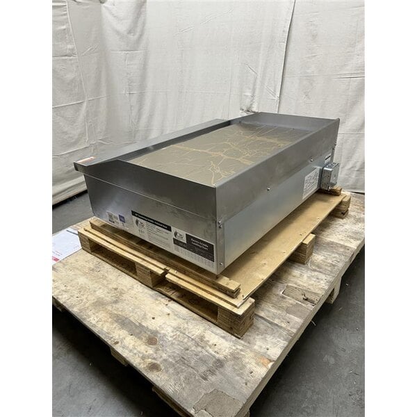 Scratch and Dent Cooking Performance Group G-CPG-36-M 36" Electric Countertop Griddle - 9 kW / 12 kW, 208 / 240V