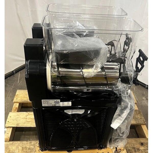 Scratch and Dent Carnival King Double 2.6 Gallon Pourover Granita / Slushy / Frozen Beverage Machine - 120V