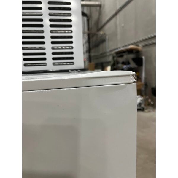 Scratch and Dent Leer 40ASL-R290 51" Outdoor Auto Defrost Ice Merchandiser with Slanted Front and Galvanized Steel Door