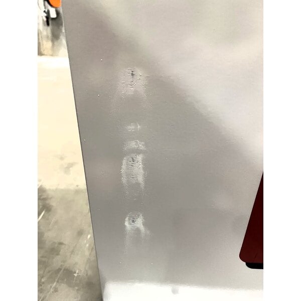 Scratch and Dent Leer 40ASL-R290 51" Outdoor Auto Defrost Ice Merchandiser with Slanted Front and Galvanized Steel Door