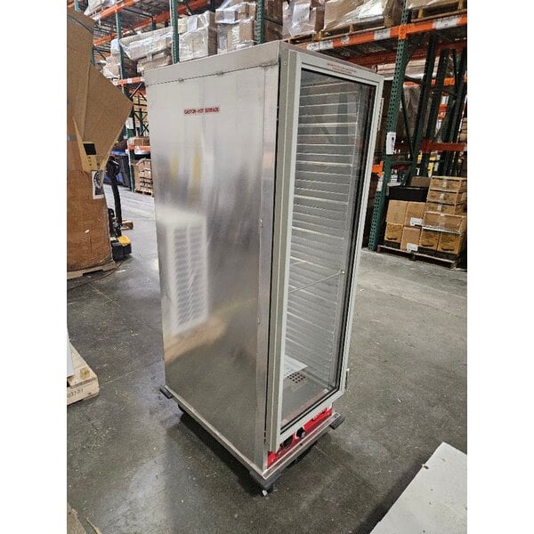 Scratch and Dent Avantco HEAT-1836I Full Size Insulated Heated Holding Cabinet with Clear Door - 120V