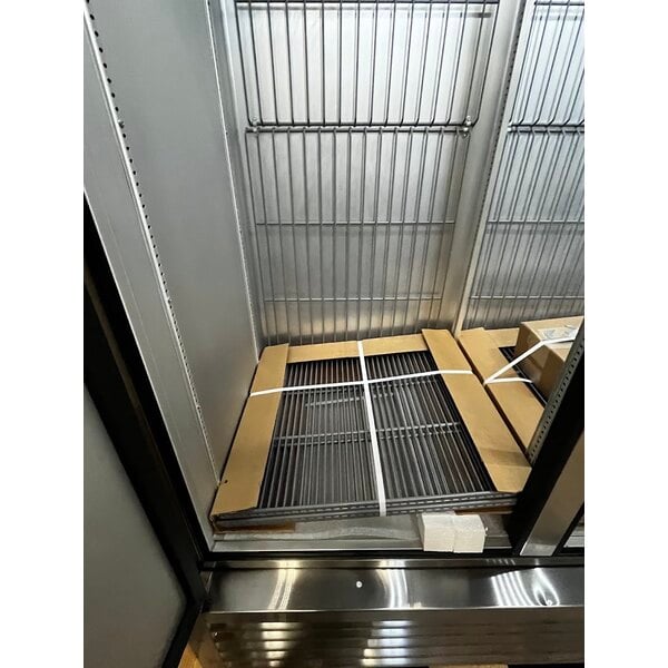 Scratch and Dent True T-72F-HC 78 1/8" Solid Door Reach-In Freezer