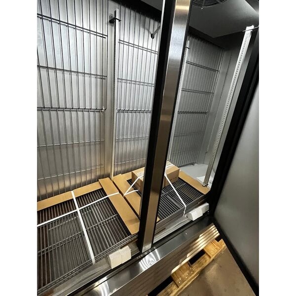 Scratch and Dent True T-72F-HC 78 1/8" Solid Door Reach-In Freezer