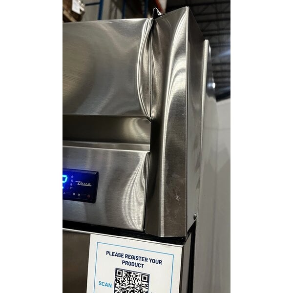 Scratch and Dent True T-72F-HC 78 1/8" Solid Door Reach-In Freezer