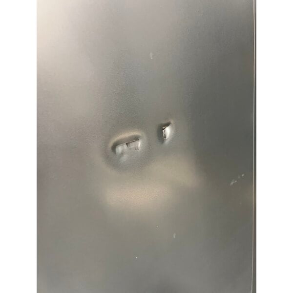 Scratch and Dent Avantco SS-2F-HC 54" Stainless Steel Two Section Solid Door Reach-In Freezer
