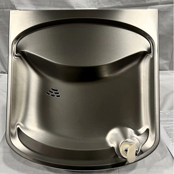 Scratch and Dent Zurn Elkay EZSDL Light Gray Wall Mount Non-Filtered Drinking Fountain with Extra Deep Basin - Non-Refrigerated