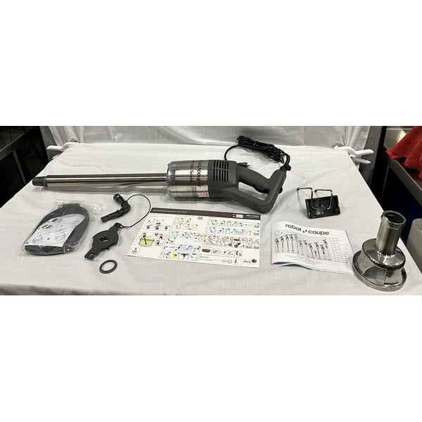 Scratch and Dent Robot Coupe MP600 Turbo 24" Single Speed Immersion Blender - 1 1/2 HP