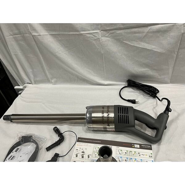 Scratch and Dent Robot Coupe MP600 Turbo 24" Single Speed Immersion Blender - 1 1/2 HP