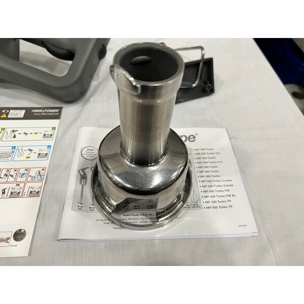 Scratch and Dent Robot Coupe MP600 Turbo 24" Single Speed Immersion Blender - 1 1/2 HP