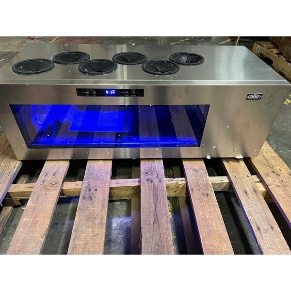 Scratch and Dent Summit Appliance STC6 6-Bottle Countertop Wine Cooler - 115V