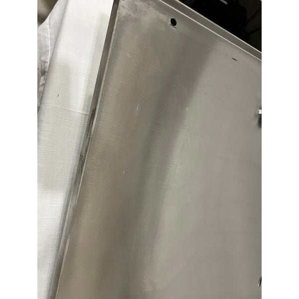 Scratch and Dent Edlund KLC-994 Locking Knife Cabinet with Integrated KR-699 10-Slot Knife Rack