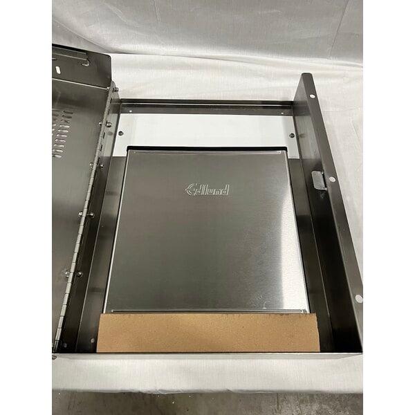 Scratch and Dent Edlund KLC-994 Locking Knife Cabinet with Integrated KR-699 10-Slot Knife Rack