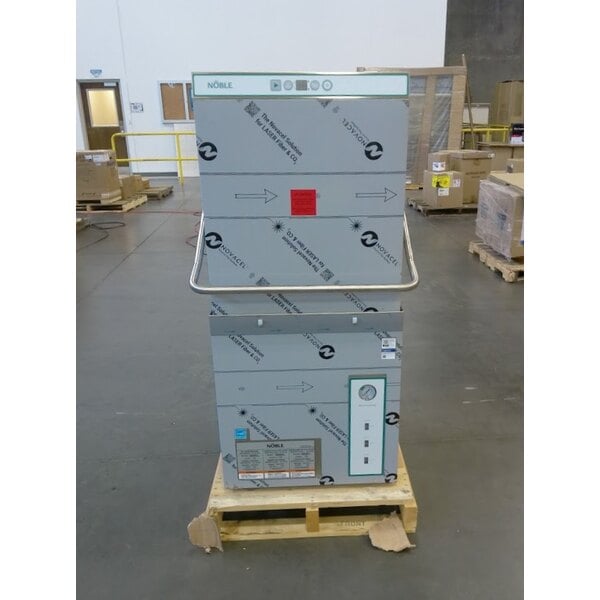 Scratch and Dent Noble Warewashing LT-DT51 Select Low-Temperature Door-Type Dishwasher - 120V, 1 Phase