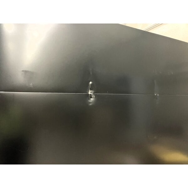 Scratch and Dent Avantco SS-3F-HC 81 5/16" Stainless Steel Solid Door Reach-In Freezer