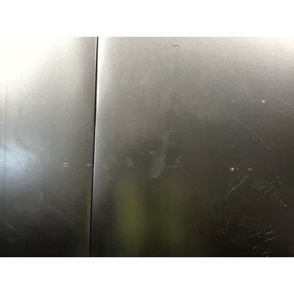 Scratch and Dent Avantco SS-3F-HC 81 5/16" Stainless Steel Solid Door Reach-In Freezer