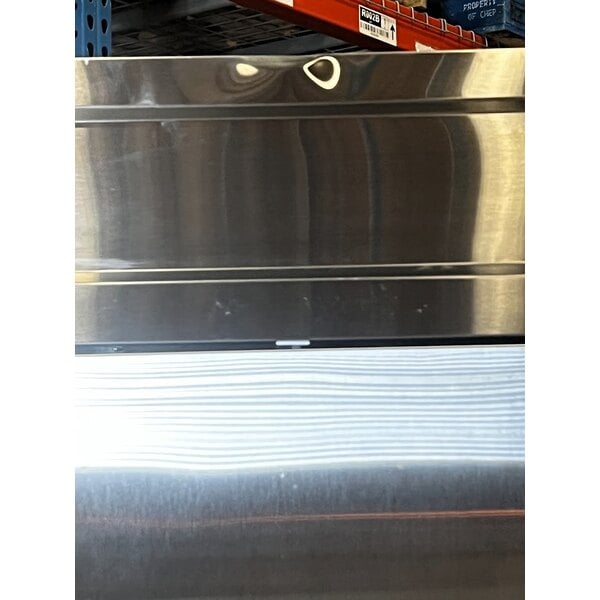 Scratch and Dent Avantco SS-3F-HC 81 5/16" Stainless Steel Solid Door Reach-In Freezer
