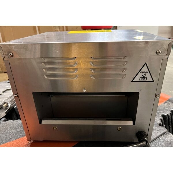 Scratch and Dent Avantco T3300B Commercial 10" Wide Conveyor Toaster with 3" Opening - 208V, 3300W, 800 Slices per Hour