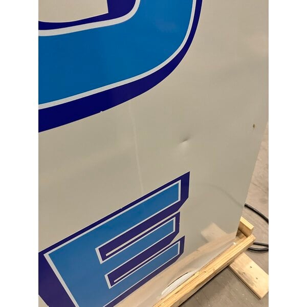 Scratch and Dent Polar Temp 300CWP Cold Wall Outdoor Ice Merchandiser - 30 cu. ft.