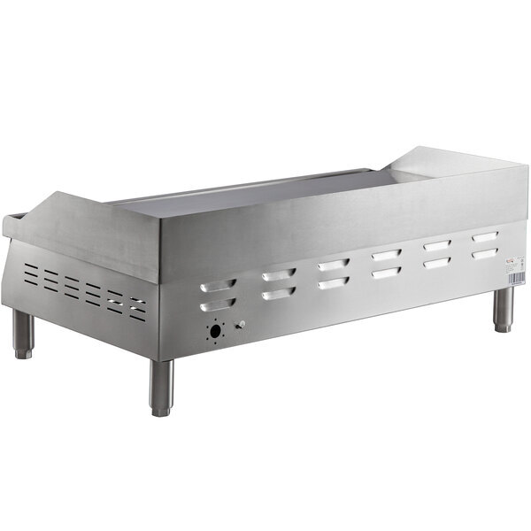 Scratch and Dent Avantco EG36N 36" Electric Countertop Griddle - 208/240V, 7.4 kW-10 kW