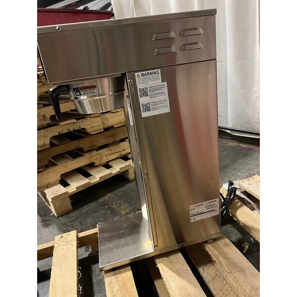 Scratch and Dent Curtis D500GTH12A000 Automatic Tall Height Airpot Coffee Brewer with Digital Controls - 120V