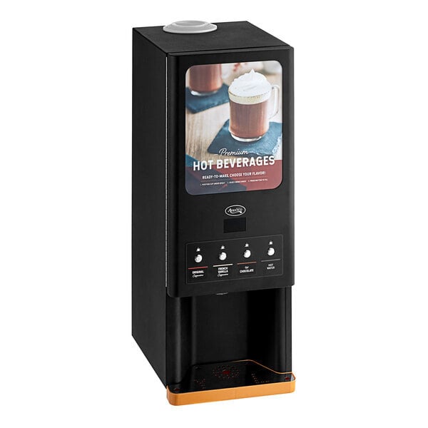 Scratch and Dent Avantco Powdered Cappuccino / Hot Chocolate Machine with Three 3.7 lb. Hoppers - 120V