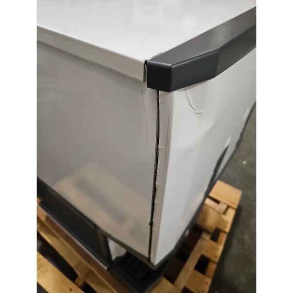 Scratch and Dent Scotsman HID525AB-1 Meridian® Countertop Air-Cooled Ice Machine and Water Dispenser with Push Button Dispensing and 25 lb. Storage Bin - 500 lb., 115V
