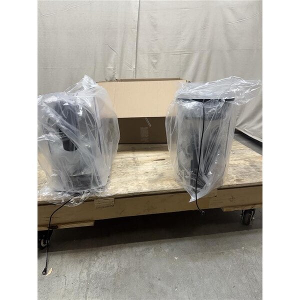 Scratch and Dent Bunn 58000.0010 Ultra NX Black Double 3 Gallon Pourover Slushy Machine - 120V