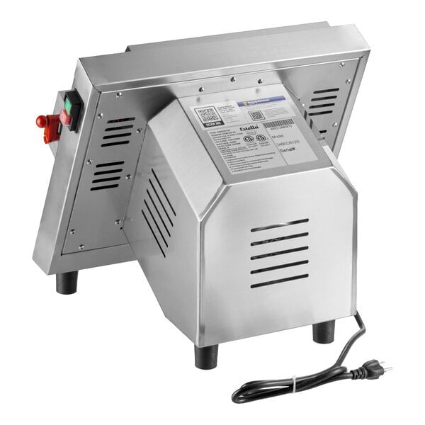 Scratch and Dent Estella EDS12S 12" Countertop One Stage Dough Sheeter - 120V, 1/2 HP