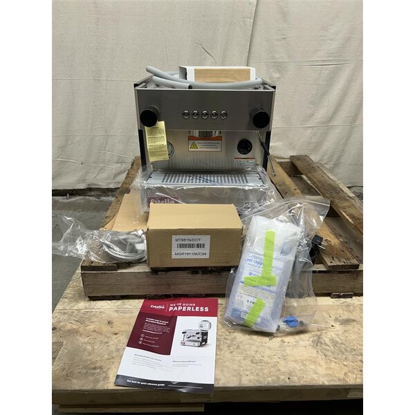Scratch and Dent Estella Caffe ECEM1C One Group Compact Automatic Espresso Machine - 110V