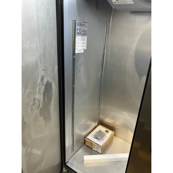 Scratch and Dent Turbo Air M3R47-2-N M3 Series 52" Solid Door Stainless Steel Reach-In Refrigerator